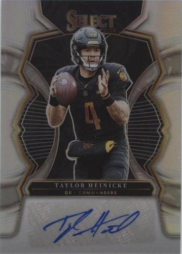 2022 Panini Select Taylor Heinicke #SIP-TH
