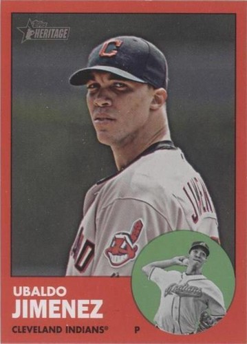 2012 Topps Heritage - Ubaldo Jimenez #227