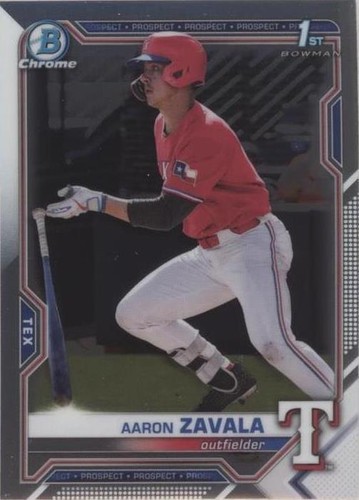 2021 Bowman Draft - Aaron Zavala #BDC-101