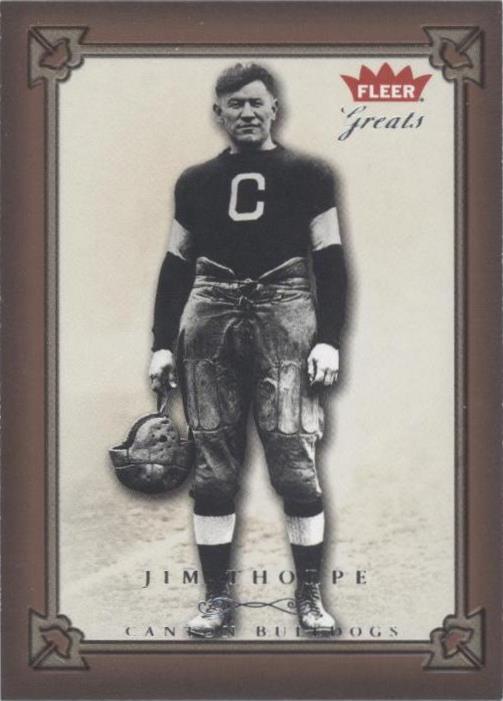 2004 Fleer Greats Jim Thorpe #2