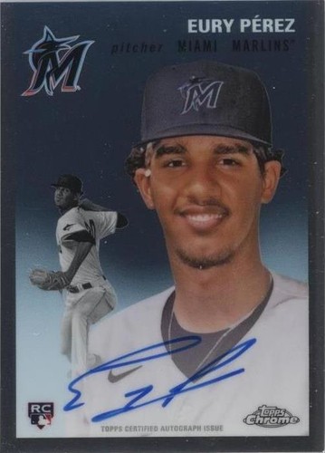 2023 Topps Chrome Platinum Anniversary - Eury Perez #CPA-EP