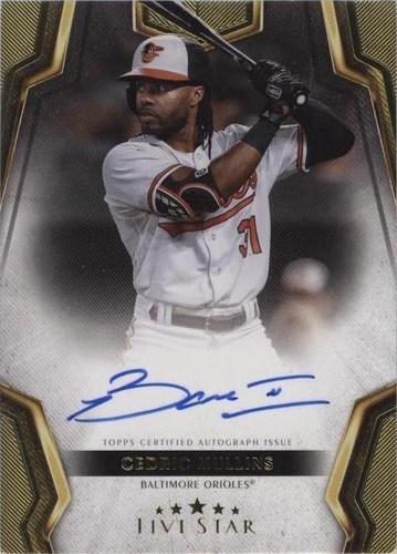 2024 Topps Five Star - Cedric Mullins #FSA-CMU