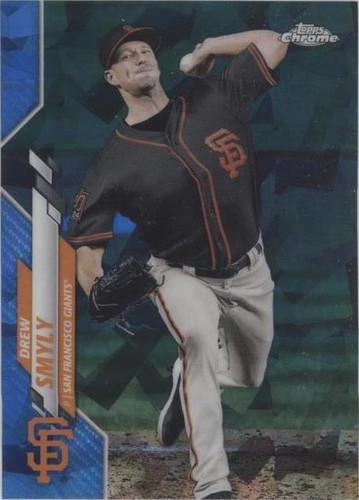 2020 Topps Chrome Update Series Sapphire Edition - Drew Smyly #U-211