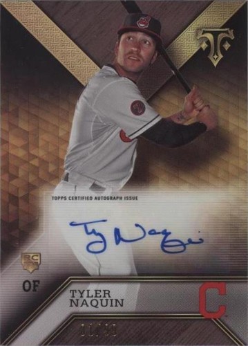 2016 Topps Triple Threads - Tyler Naquin #ARC-TN