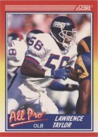 1990 Score Lawrence Taylor #571