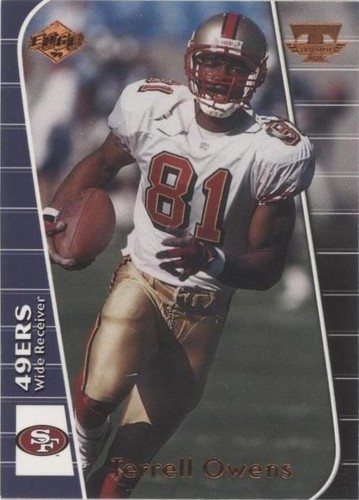 1999 Collector's Edge Triumph Terrell Owens #T51
