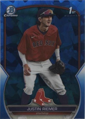 2023 Bowman Chrome Draft Sapphire Edition - Justin Riemer #BDC-182