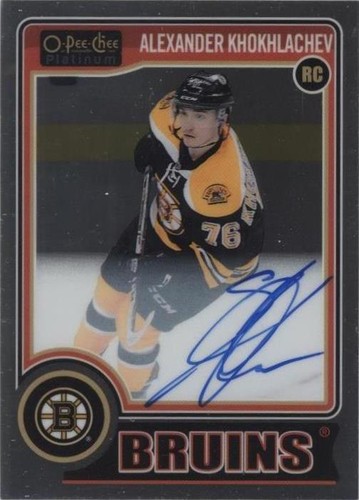 2014-15 O-Pee-Chee Platinum - Alexander Khokhlachev #RA-15