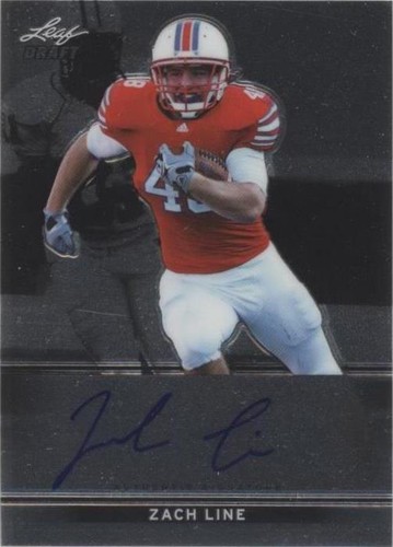 2013 Leaf Metal Draft Zach Line #BA-ZL1