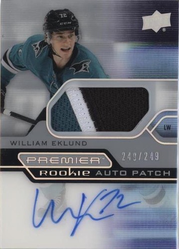 2021-22 Upper Deck Premier - William Eklund #AR-WE