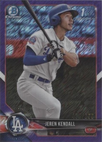 2018 Bowman Chrome - Jeren Kendall #BCP23