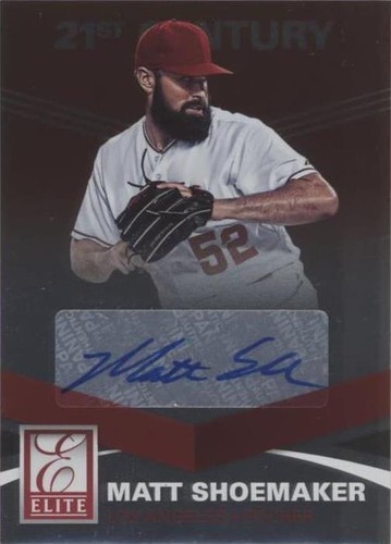 2015 Panini Elite - Matt Shoemaker #84