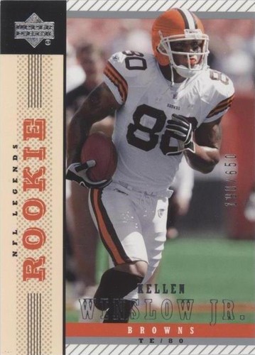 2004 Upper Deck NFL Legends Kellen Winslow Jr. #129