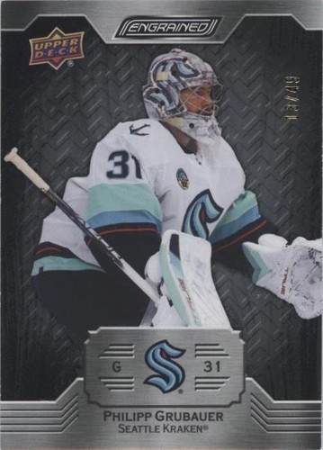 2023-24 Upper Deck Engrained - Philipp Grubauer #22