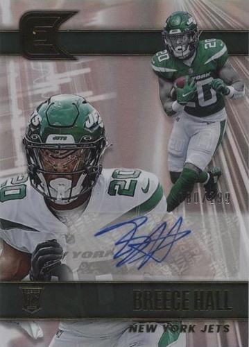 2022 Panini Chronicles Breece Hall #ESS-BRH