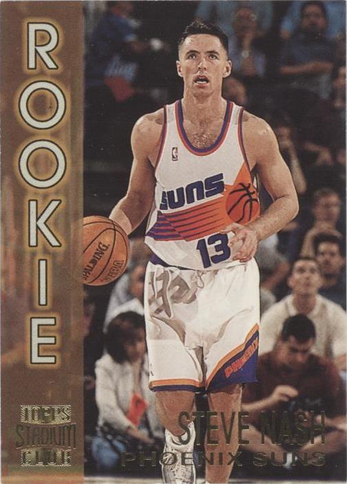 1996-97 Topps 体育场俱乐部 - 史蒂夫·纳什 #R12