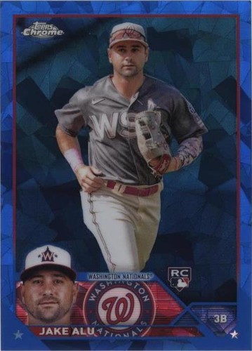 2023 Topps Chrome Update Series Sapphire Edition - Jake Alu #USCS25