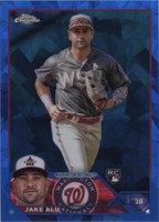 2023 Topps Chrome Update Series Sapphire Edition - Jake Alu #USCS25