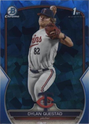 2023 Bowman Chrome Draft Sapphire Edition - Dylan Questad #BDC-25