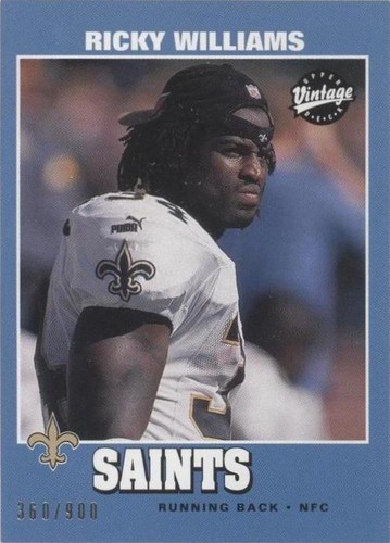 2000 Upper Deck Vintage Preview Ricky Williams #74