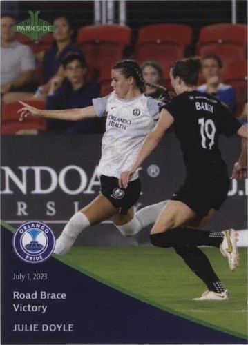 2023 Parkside NWSL Pronto Julie Doyle #80