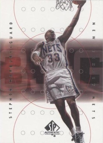 2000-01 SP Authentic - Stephon Marbury #52