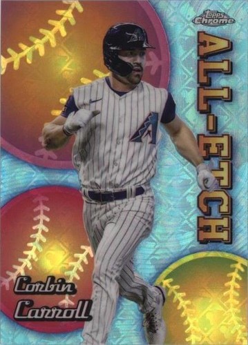 2024 Topps Chrome Logofractor Edition - Corbin Carroll #CAEL-8