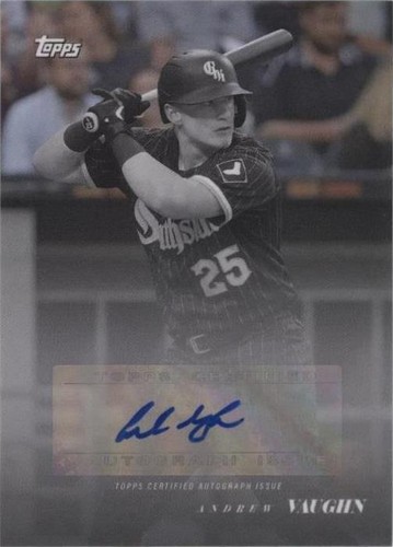 2022 Topps Black & White - Andrew Vaughn #3A