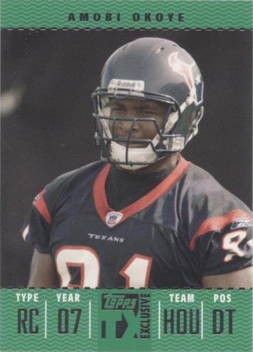 2007 Topps TX Exclusive Amobi Okoye #135