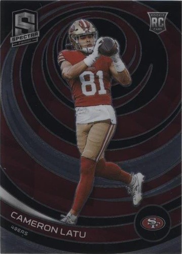 2023 Panini Spectra Cameron Latu #166