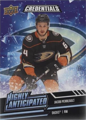 2022-23 Upper Deck Credentials - Jacob Perreault #HA-41