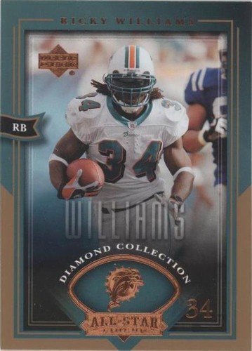 2004 Upper Deck Diamond Collection All-Star Lineup Ricky Williams #59