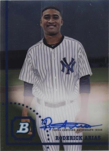 2022 Bowman Heritage - Roderick Arias #CPA-RA