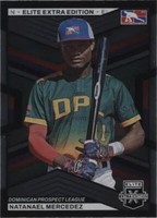 2023 Panini Elite Extra Edition - Natanael Mercedez #190