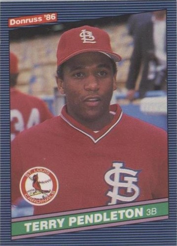 1986 Donruss - Terry Pendleton #205