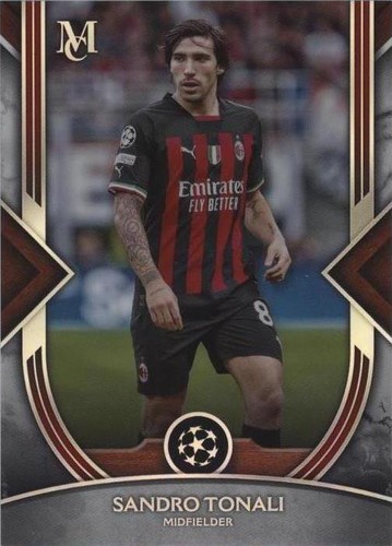 2022-23 Topps Museum Collection UCL Sandro Tonali #5