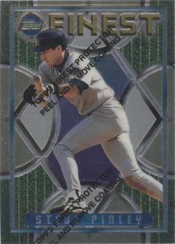 1995 Topps Finest - Steve Finley #194