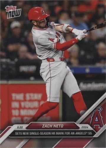2024 Topps Now - Zach Neto #741