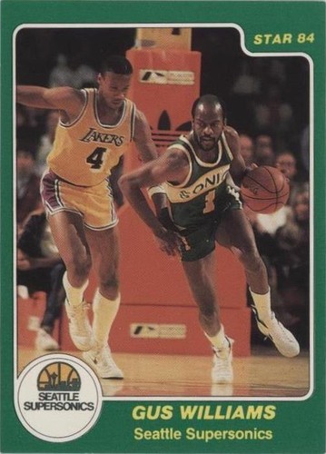 1983-84 Star - Gus Williams #202