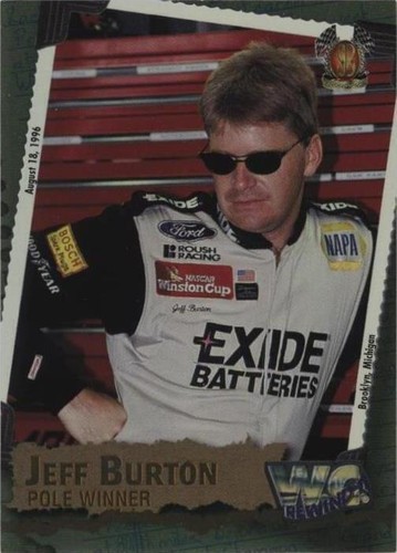 1997 Score Board SB - Jeff Burton #WC21