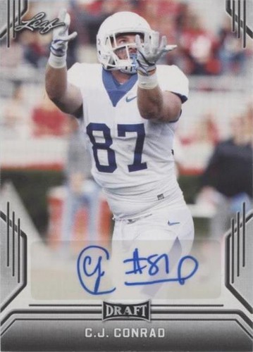 2019 Leaf Draft C.J. Conrad #BA-CJC