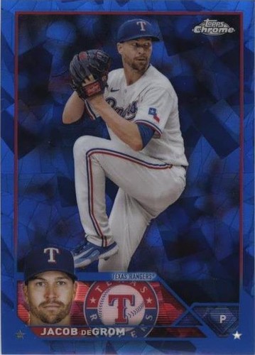 2023 Topps Chrome Update Series Sapphire Edition - Jacob deGrom #USCS100