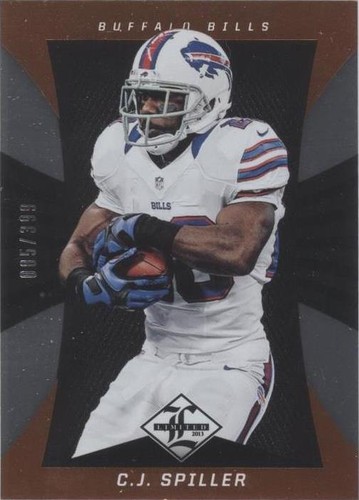 2013 Panini Limited C.J. Spiller #11