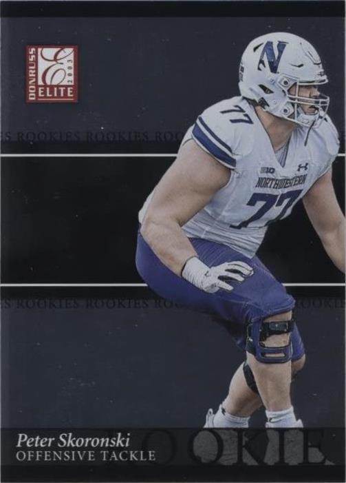 2023 Panini Donruss Elite Peter Skoronski #49