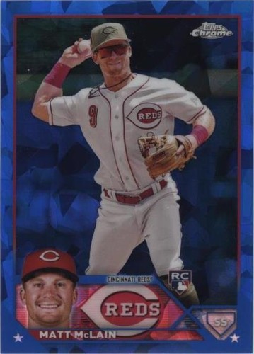 2023 Topps Chrome Update Series Sapphire Edition - Matt McLain #USCS199