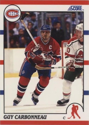 1990-91 Score - Guy Carbonneau #91