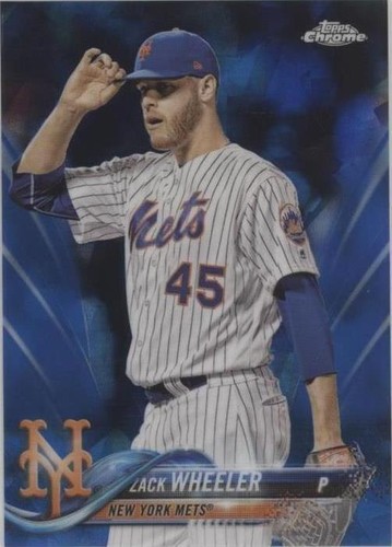 2018 Topps Chrome Sapphire Edition - Zack Wheeler #228