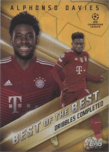 2021-22 Topps UCL Collection Alphonso Davies #BB-08