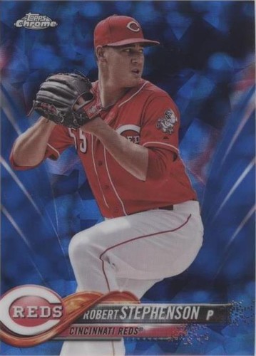 2018 Topps Chrome Sapphire Edition - Robert Stephenson #354