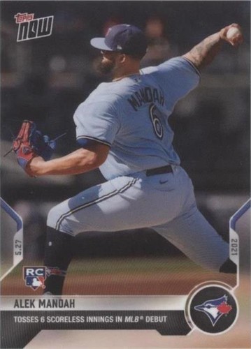 2021 Topps Now - Alek Manoah #277